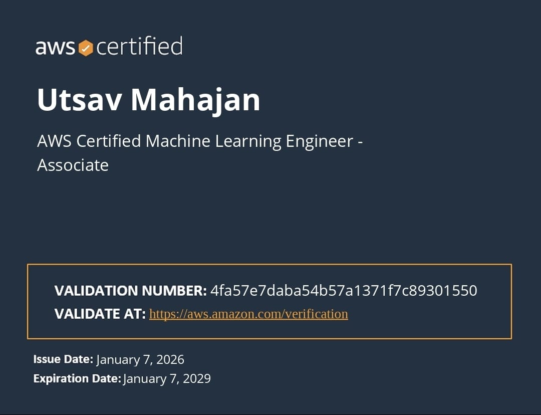 AWS Certified Machine Learning Associate