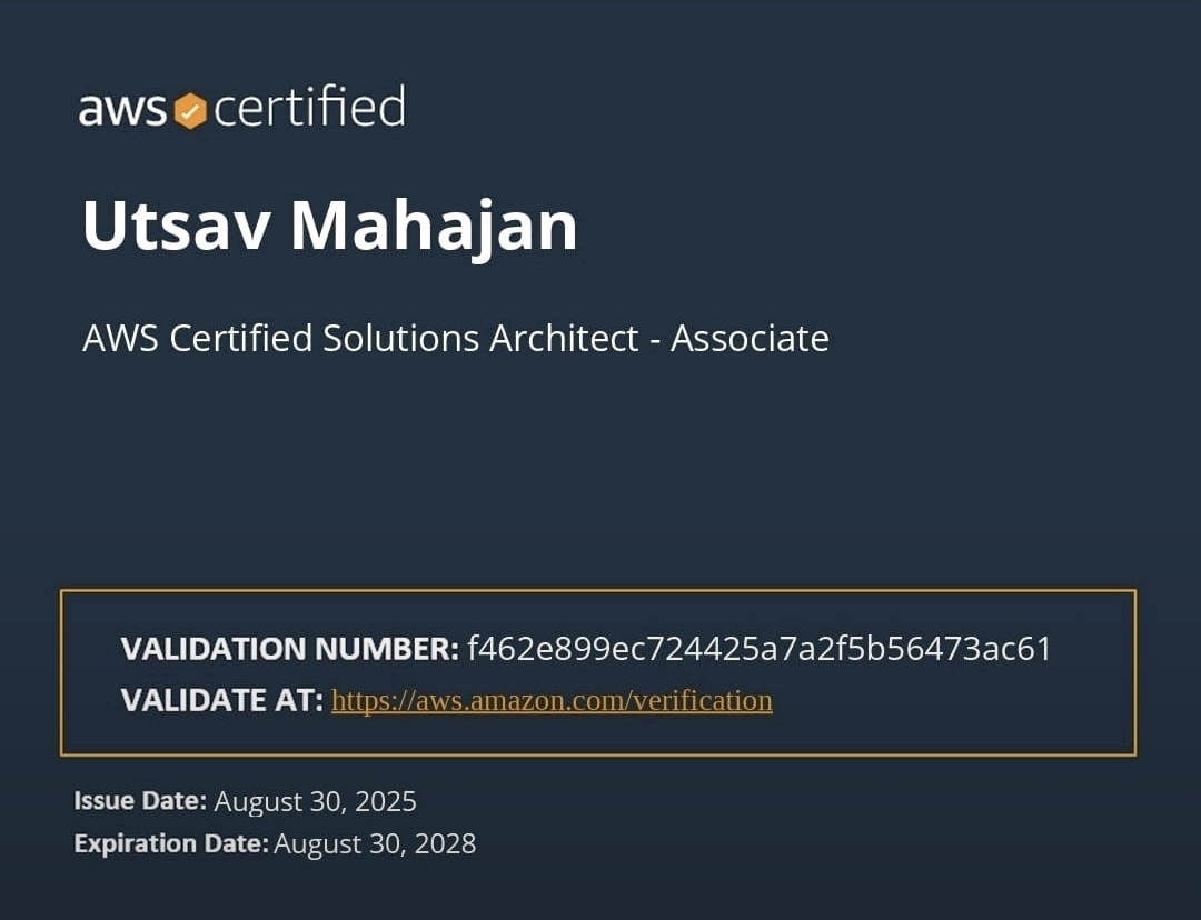 AWS Certified Solutions Architect