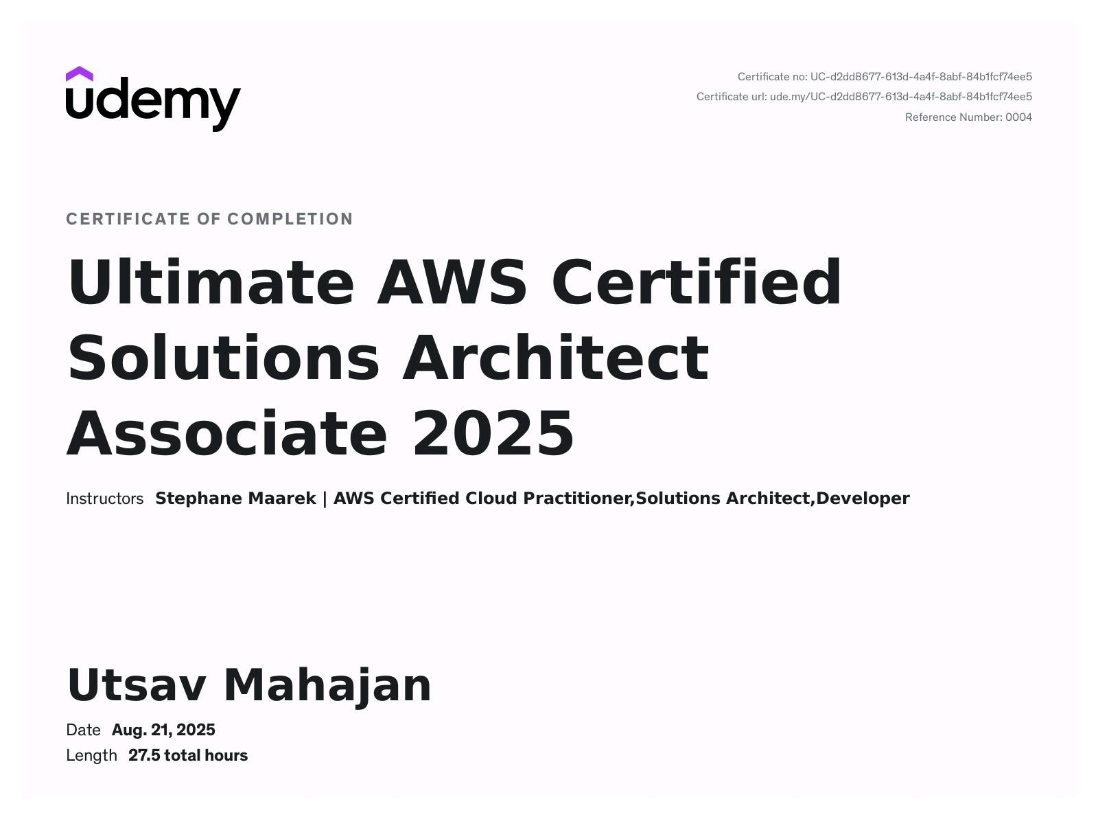 Udemy Course 2